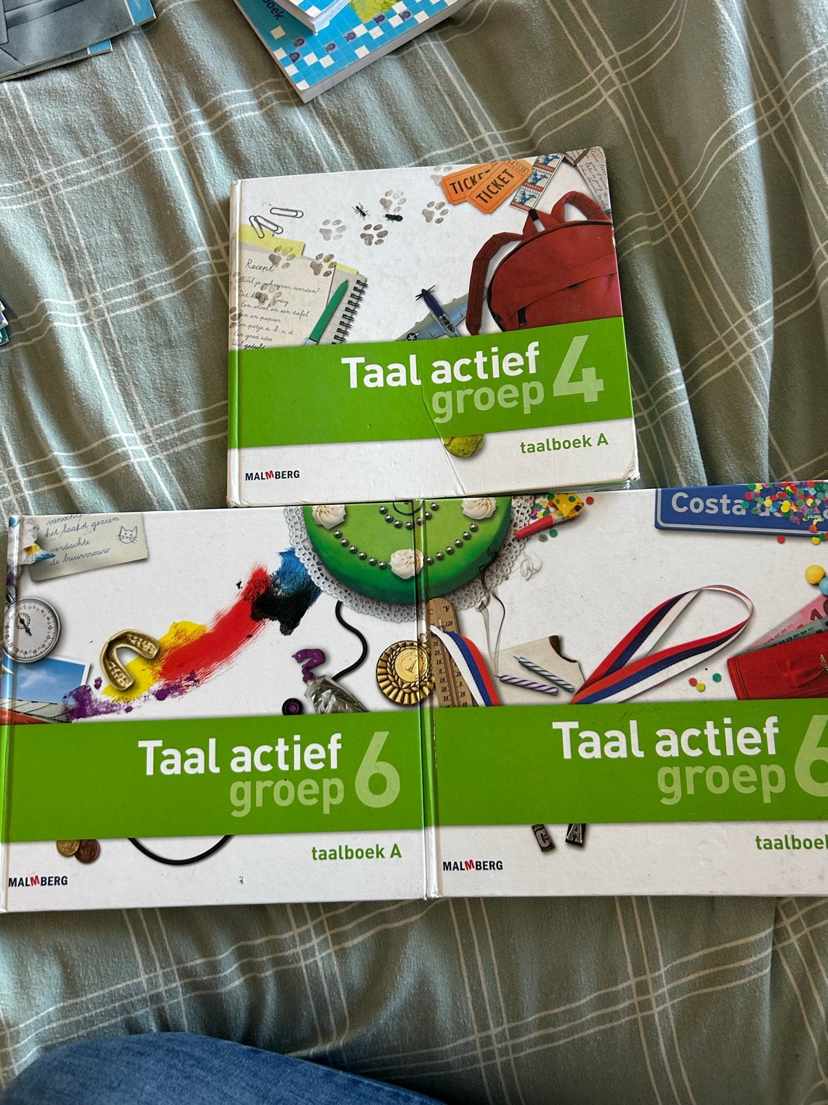 Grote collectie schoolboeken: Taal en Lezen, Ophalen of Verzenden, Gelezen, Overige niveaus, Nederlands