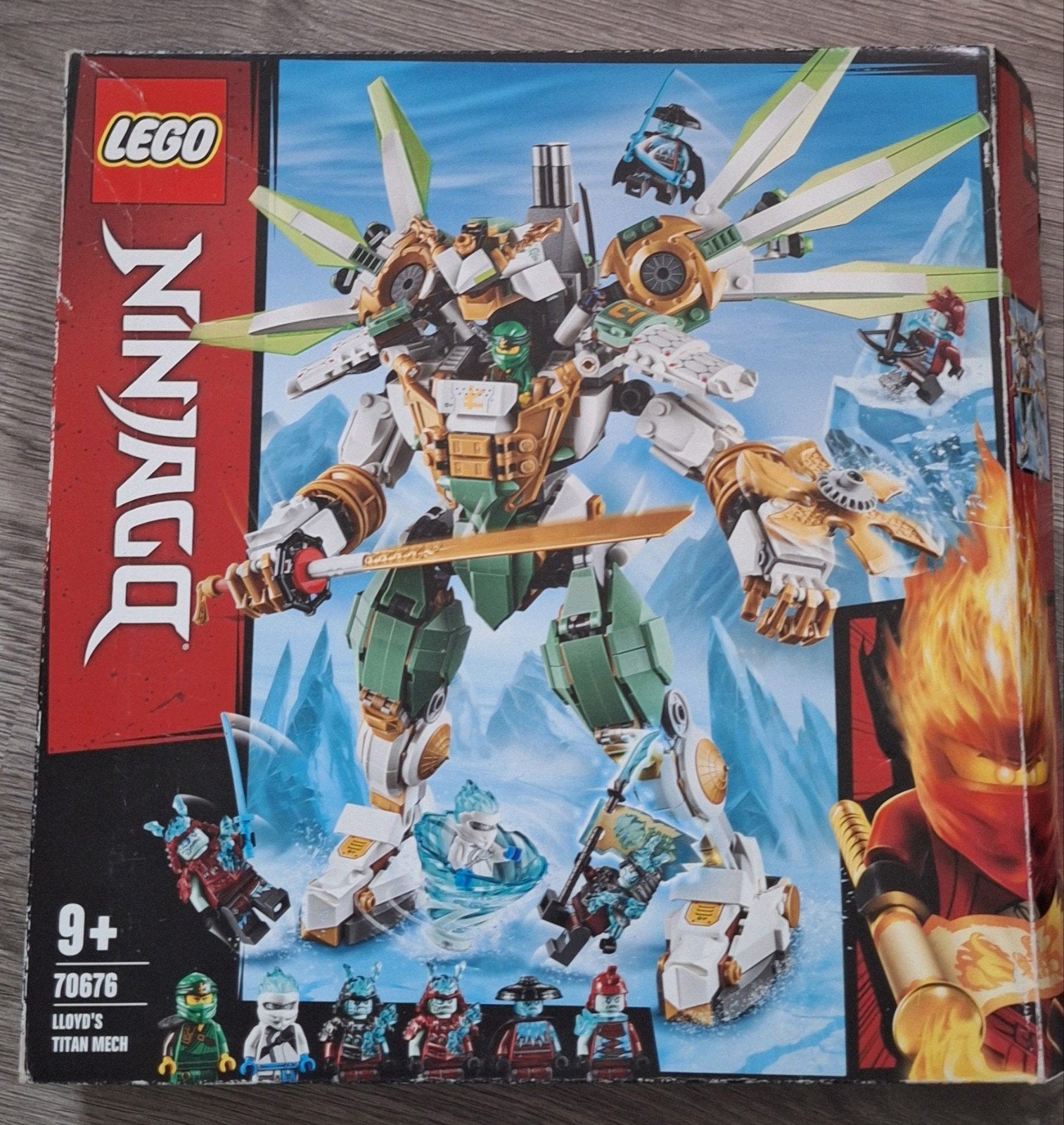 Lego Ninjago Lloyd's Titan Mech, Ophalen of Verzenden, Gebruikt