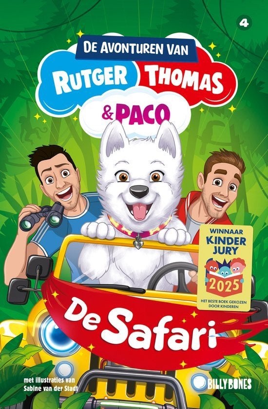 Thomas Rutger boek 4 - De Safari NIEUW €10,95, Ophalen of Verzenden, Nieuw, Rutger, Thomas & Paco, Fictie
