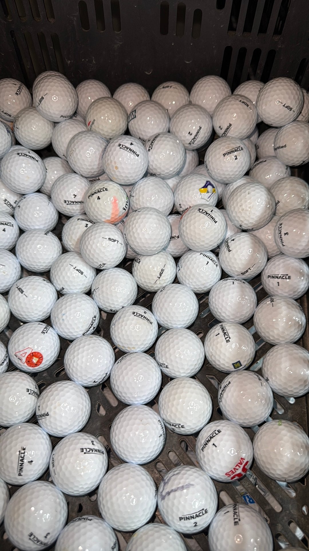 50x Pinnacle soft AAAA golfballen, Ophalen of Verzenden, Zo goed als nieuw, Bal(len)