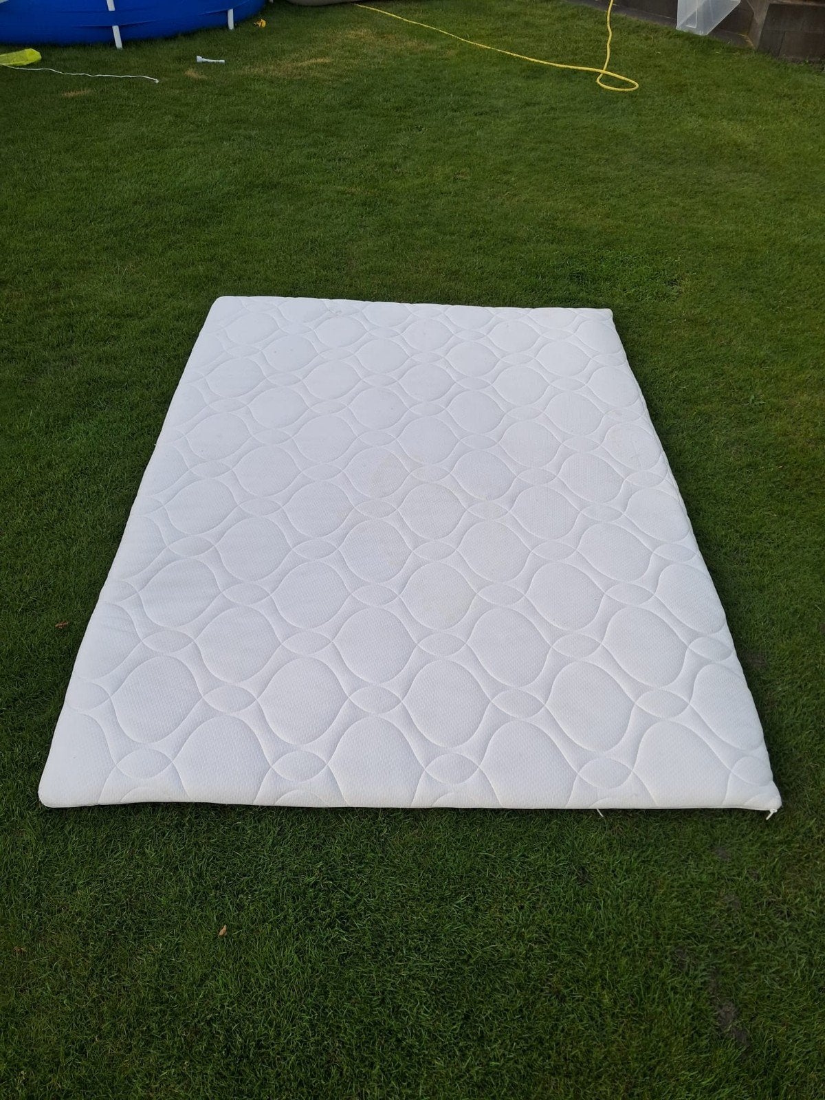 Topper met uitwasbare hoes 140x200, Ophalen, Gebruikt, Matras, Overige maten