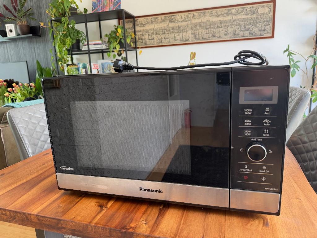 Panasonic NN-SD28HSGTG Inverter magnetron 1000W, Witgoed en Apparatuur, Magnetrons, Ophalen, Draaiplateau, Magnetron, Zo goed als nieuw