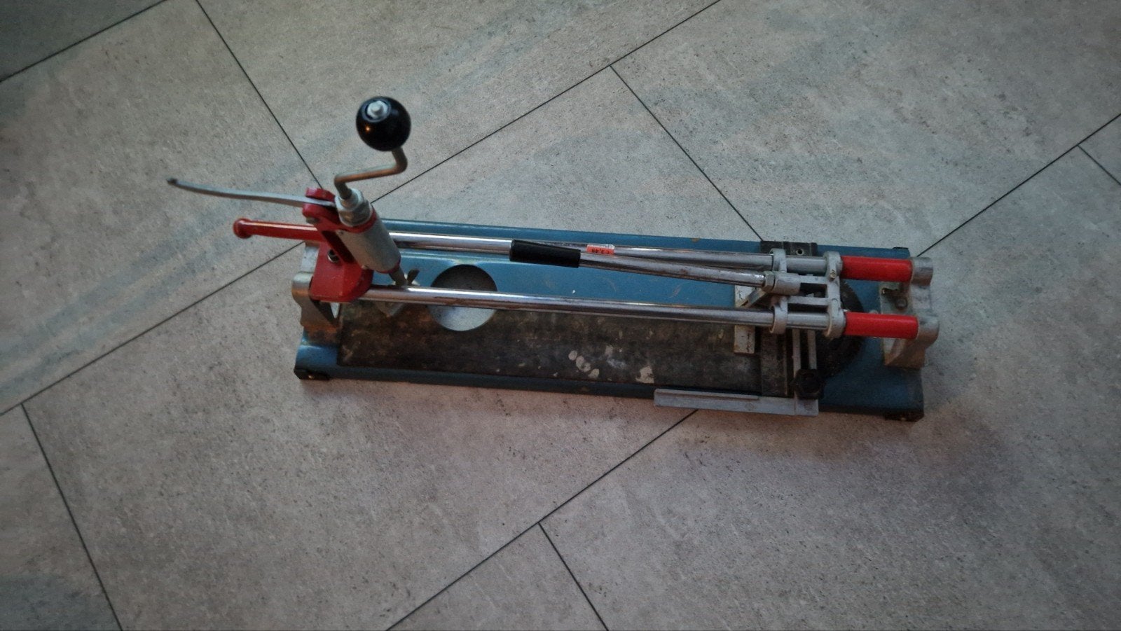 Tegelsnijder 40cm, Ophalen, Gebruikt