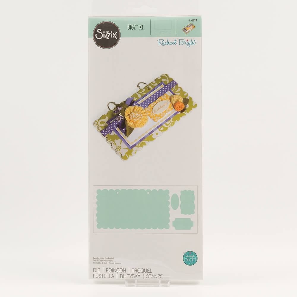 Sizzix bigz xl album scallop rectangle #2 ., Ophalen of Verzenden, Nieuw, Overige thema's, Pons of Mal