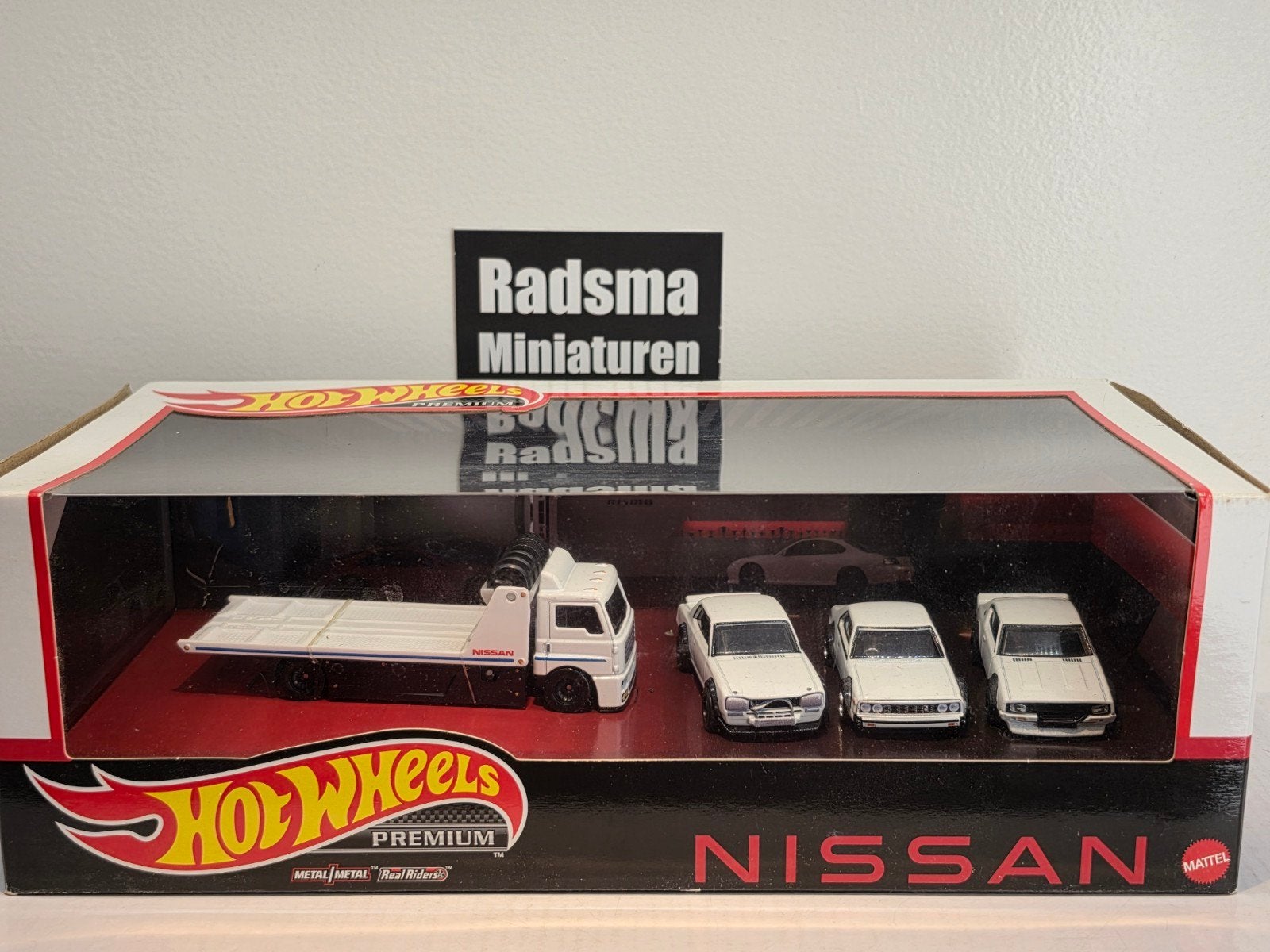 Nissan set - Hotwheels premium 1:64, Auto, Hotwheels Premium 1:64, Ophalen of Verzenden