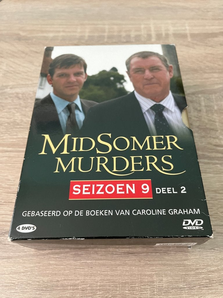 Dvd's Midsomer Murders - Seizoen 9 - Deel 2, Vanaf 12 jaar, Ophalen of Verzenden, Gebruikt, Thriller