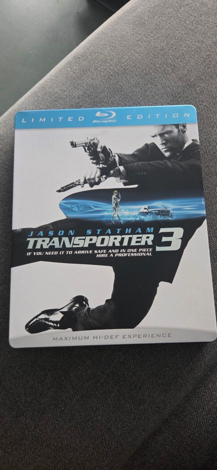 Transporter 3 - Limited Edition Blu-ray (Jason Statham), Ophalen of Verzenden, Zo goed als nieuw, Actie