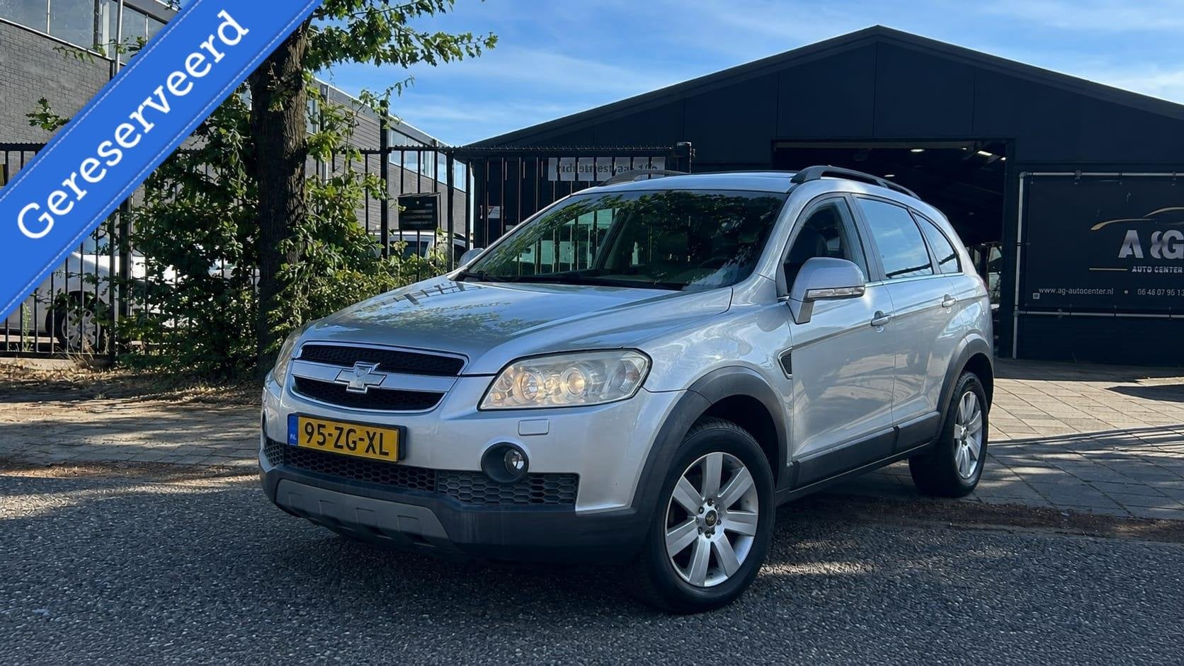 Chevrolet Captiva 2.0 VCDI/3e Eig/Airco/Sch.Dak/Leer/150 PK, Auto's, Automaat, Gebruikt, 4 cilinders, 150 pk