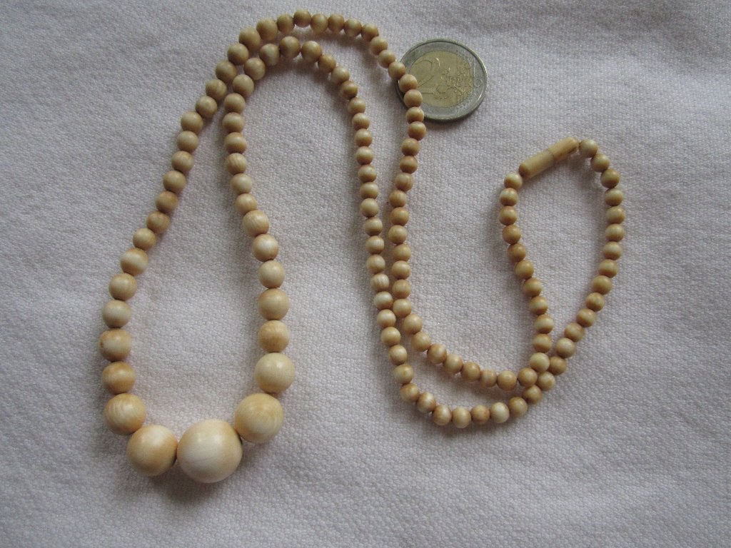16.  Schitterende oude ketting,  60 cm, Sieraden, Tassen en Uiterlijk, Antieke sieraden, Ophalen, Overige materialen, Ketting