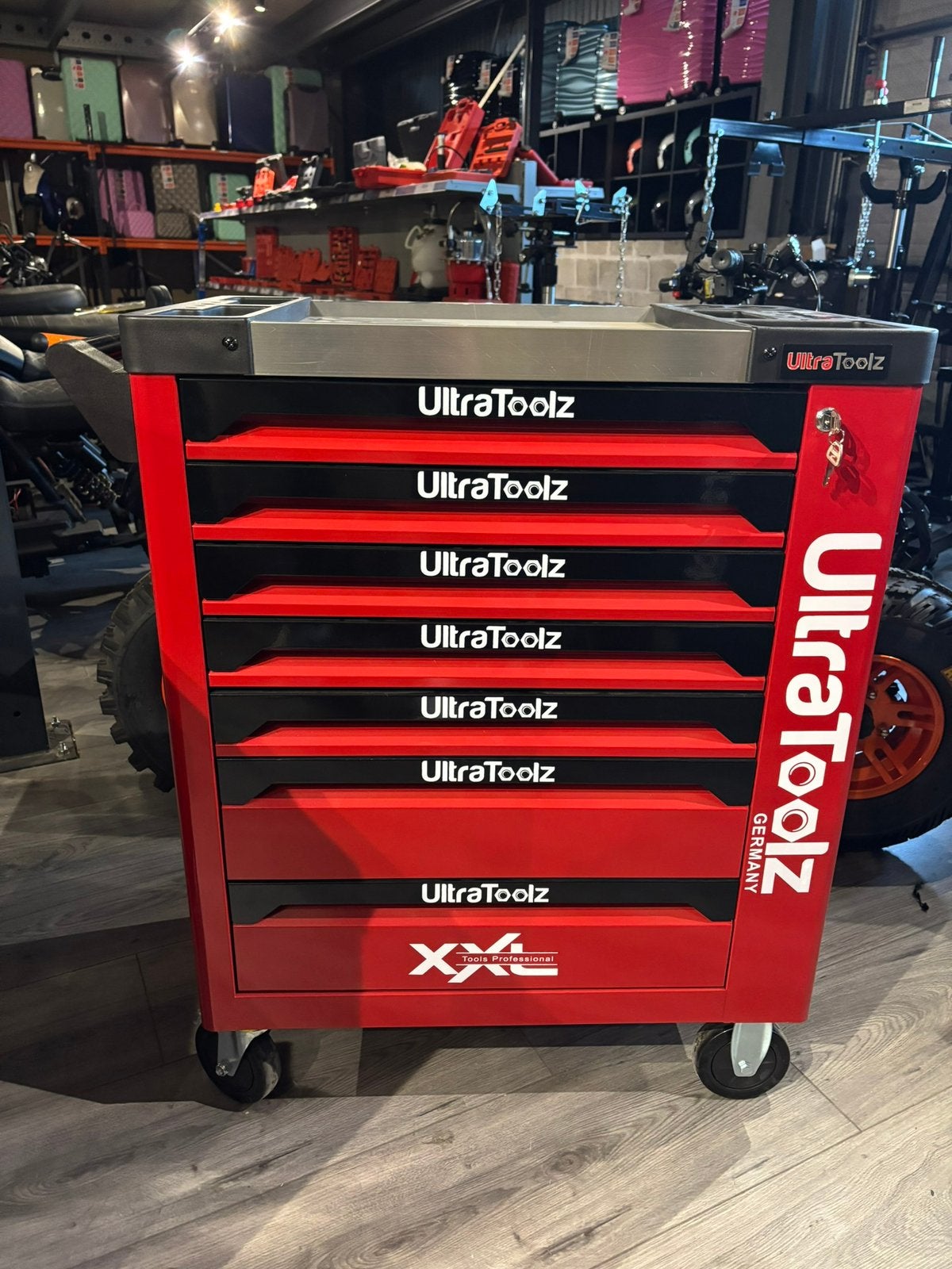 NIEUW UltraToolz Professional Gereedschapswagen 419-delig, Auto diversen, Dr.Nolenslaan 157E 6136GM Sittard, Nieuw, Ophalen of Verzenden