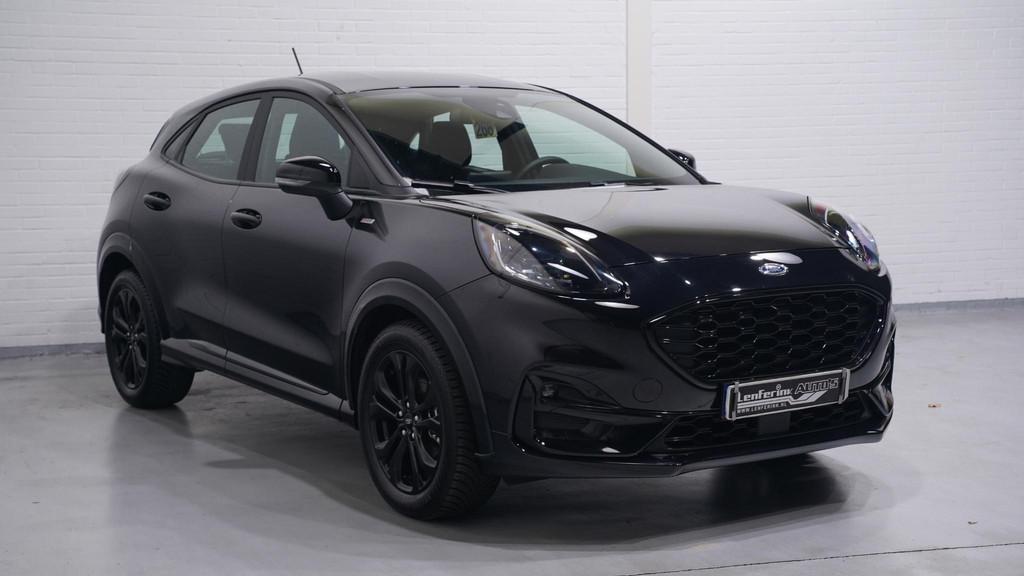Ford Puma 1.0 EcoBoost Hybrid ST-Line Winterpakket Navi Clim, Voorwielaandrijving, Zwart, Bedrijf, Handgeschakeld