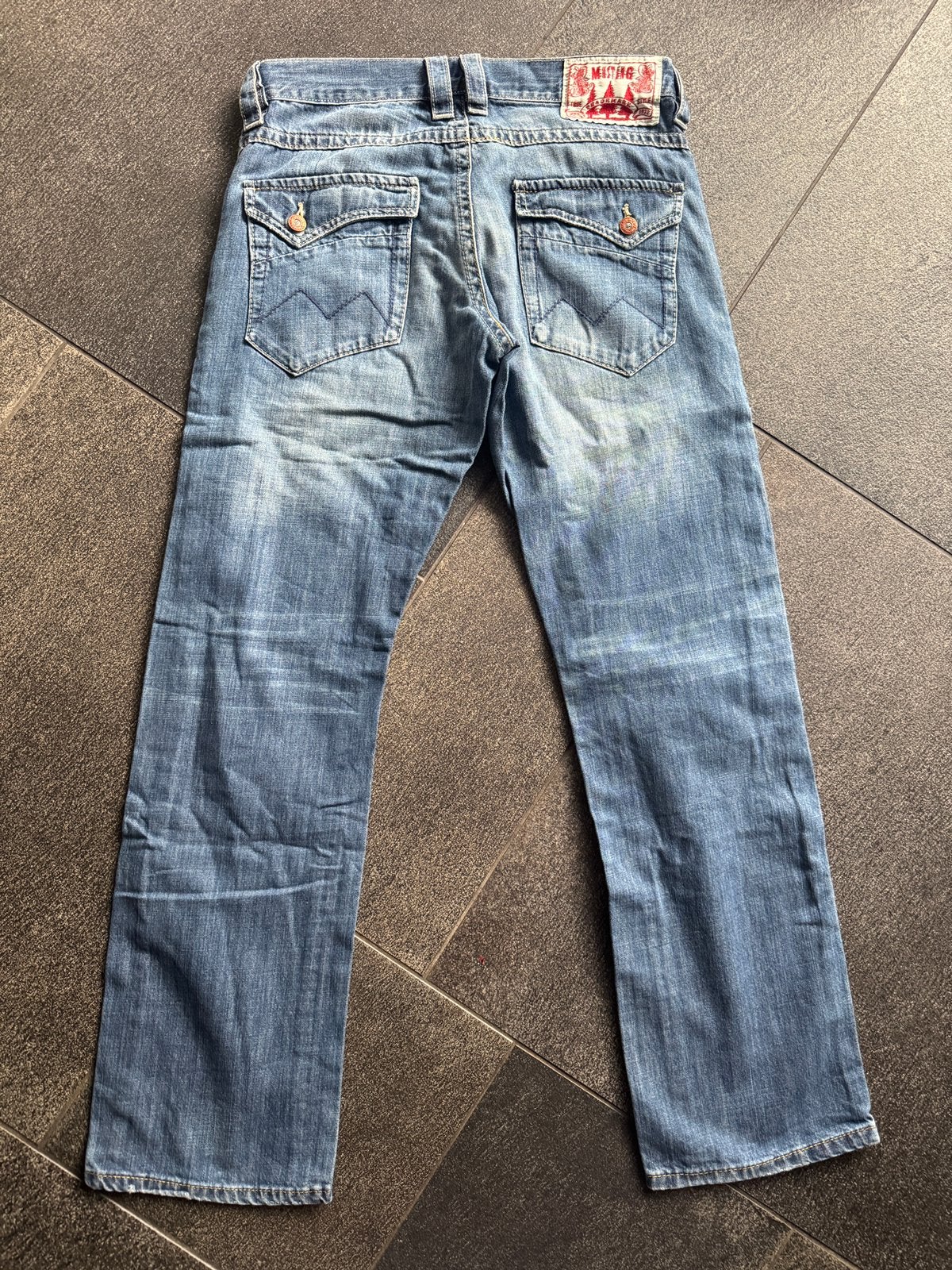 Foto 23 van Vintage Mustang skater baggy denim jeans