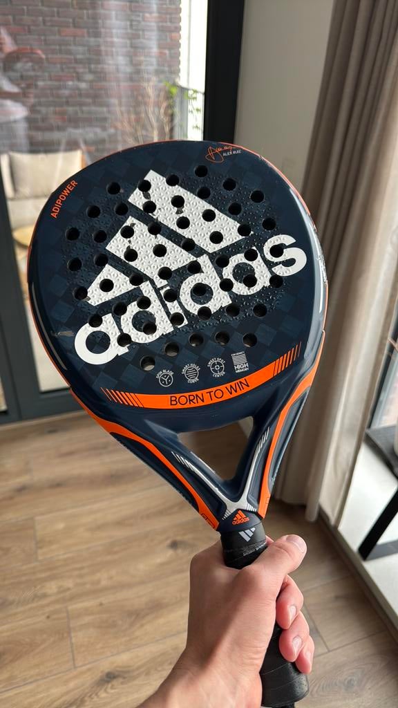 Padelracket Adidas Adipower (met scheur), Ophalen of Verzenden, Gebruikt, Padelracket