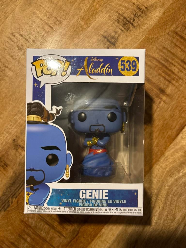 Funko Pop! Disney Aladdin Genie #539 Vinyl Figuur, Ophalen of Verzenden, Nieuw