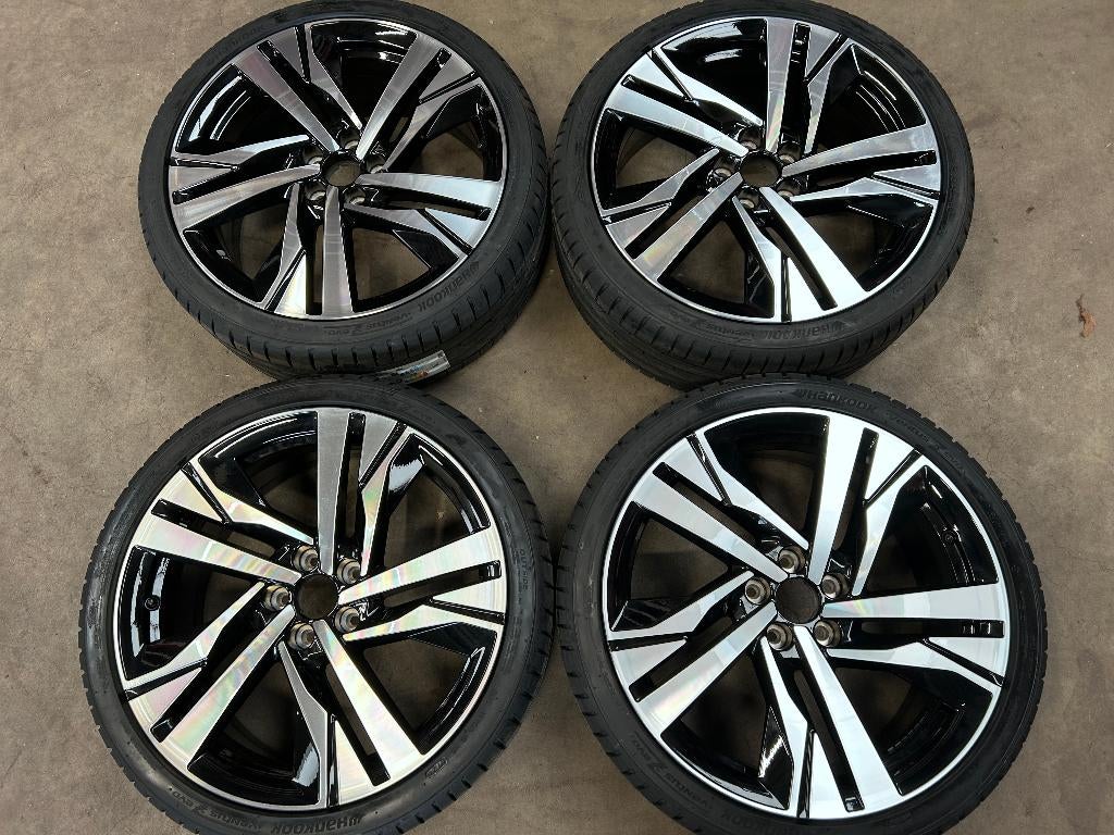 NIEUWE 19 inch originele velgen + zomerbanden Peugeot 308, Auto-onderdelen, Banden en Velgen, 19 inch, Banden en Velgen, Nieuw