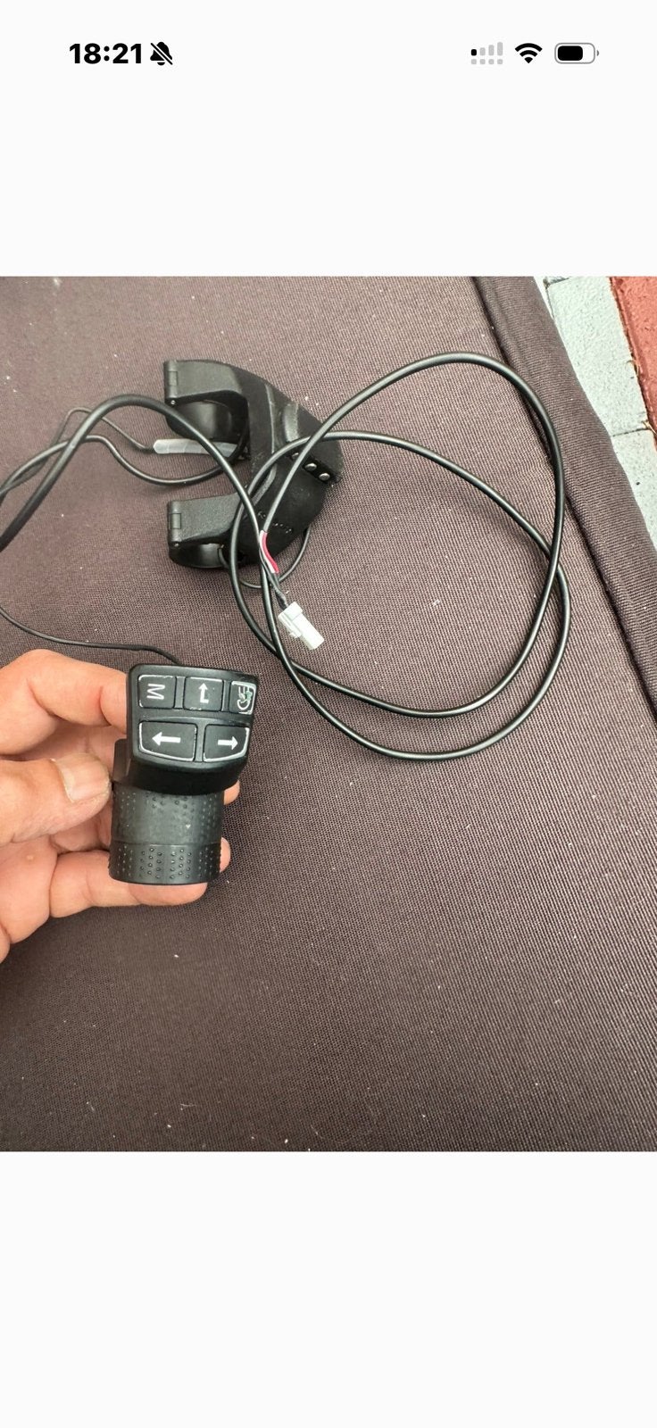 Elektrische Fiets display houder en gas handel,werk %100, Fietsen en Brommers, Ophalen, Zo goed als nieuw, Elektrische fiets