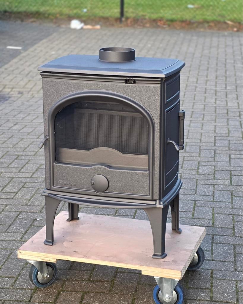 Houtkachel Dovre 555GM, Houtkachel, Ophalen of Verzenden, Zo goed als nieuw, Vrijstaand