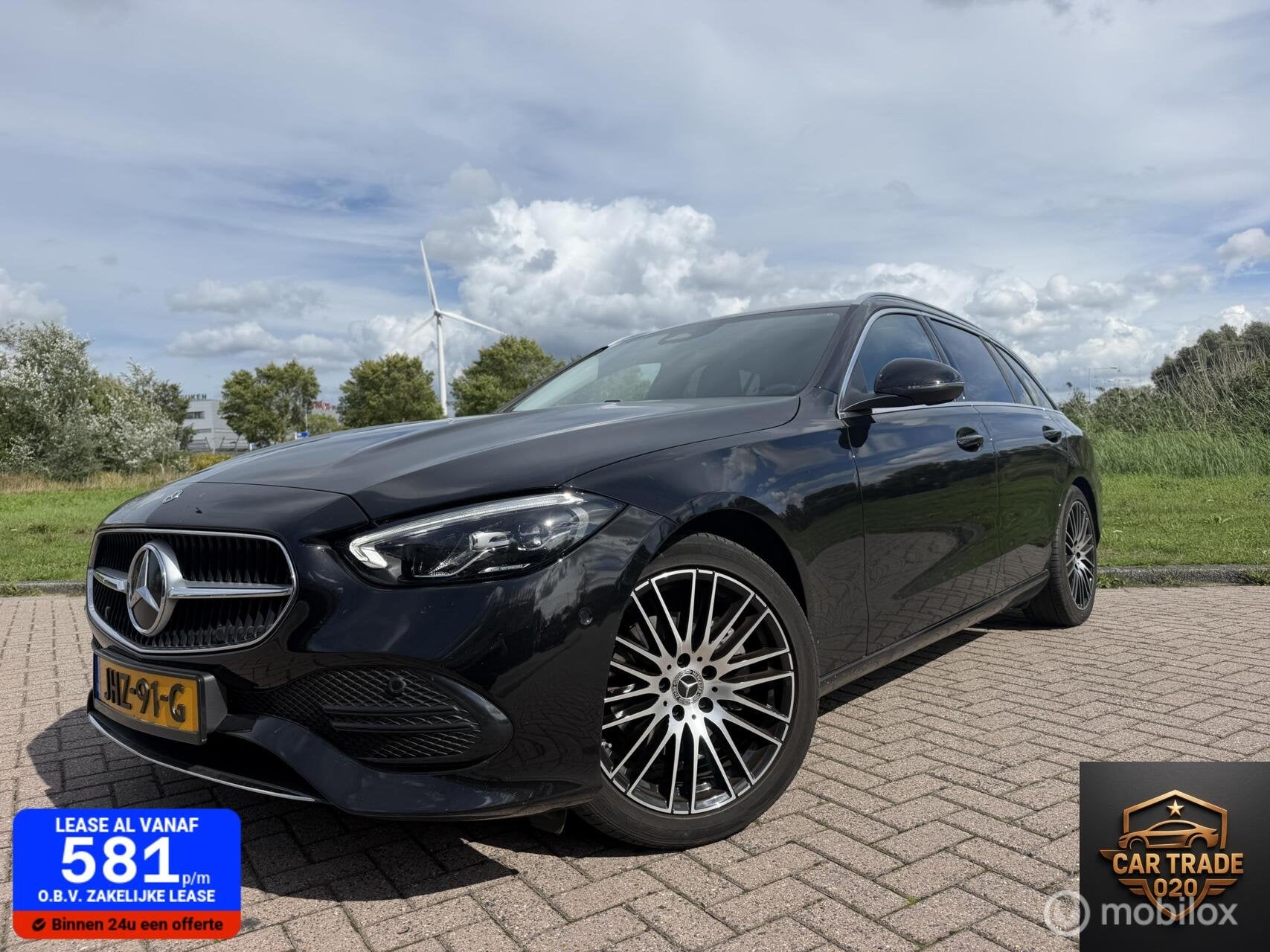 Mercedes C-klasse Estate 180 CARPLAY|TREKHAAK|SFEER, Auto's, Automaat, Euro 6, 4 cilinders, 1655 kg