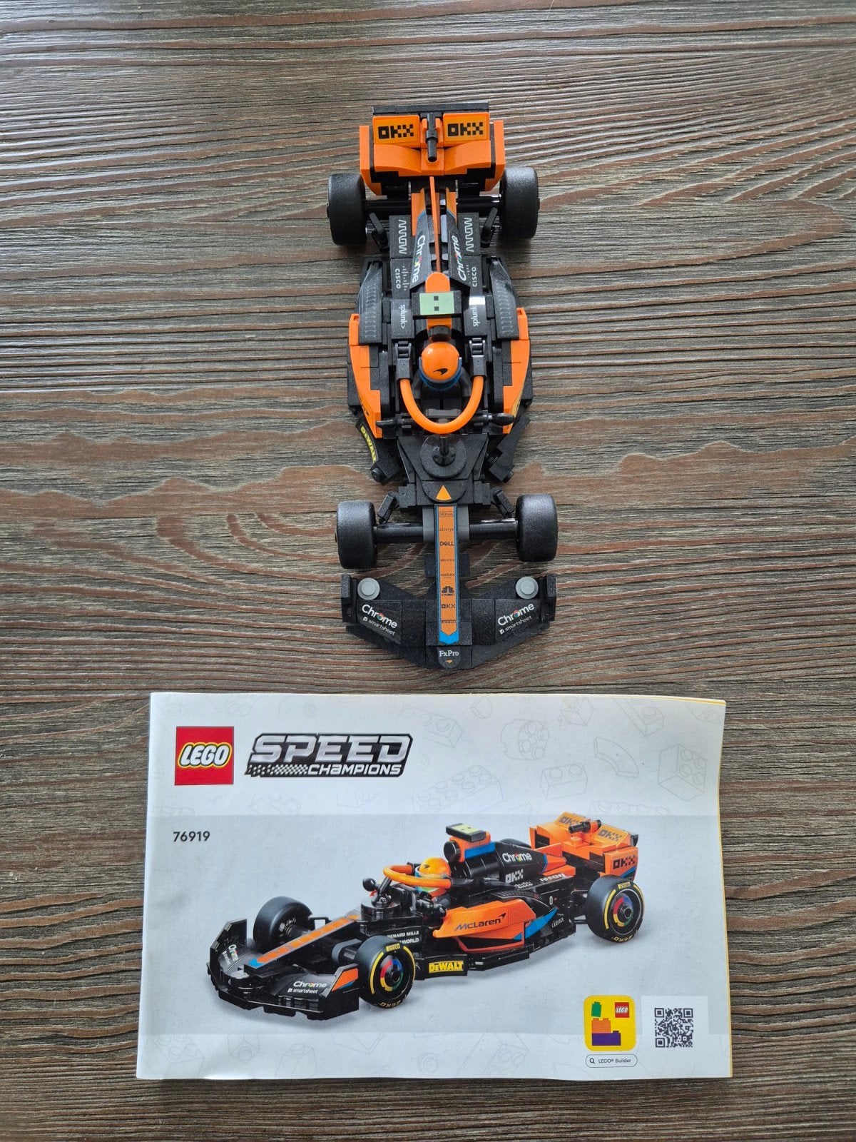 LEGO Speed Champions Formule 1 McLaren (76919), Ophalen of Verzenden, Zo goed als nieuw
