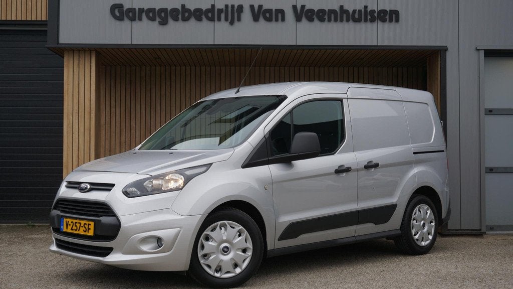 Ford Transit Connect 1.6 TDCI 95pk L1 Trend 3-Zits 2x Schuif, Stof, Elektrische ramen, 1560 cc, Ford
