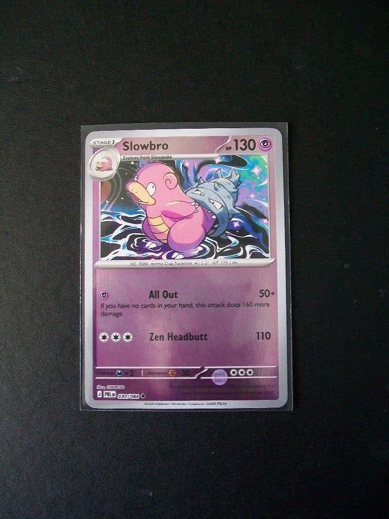 4645: Nieuwe Pokemon Kaart Holofoil SLOWBRO HP 130 (030/084), Verzenden, Nieuw, Losse kaart, Foil