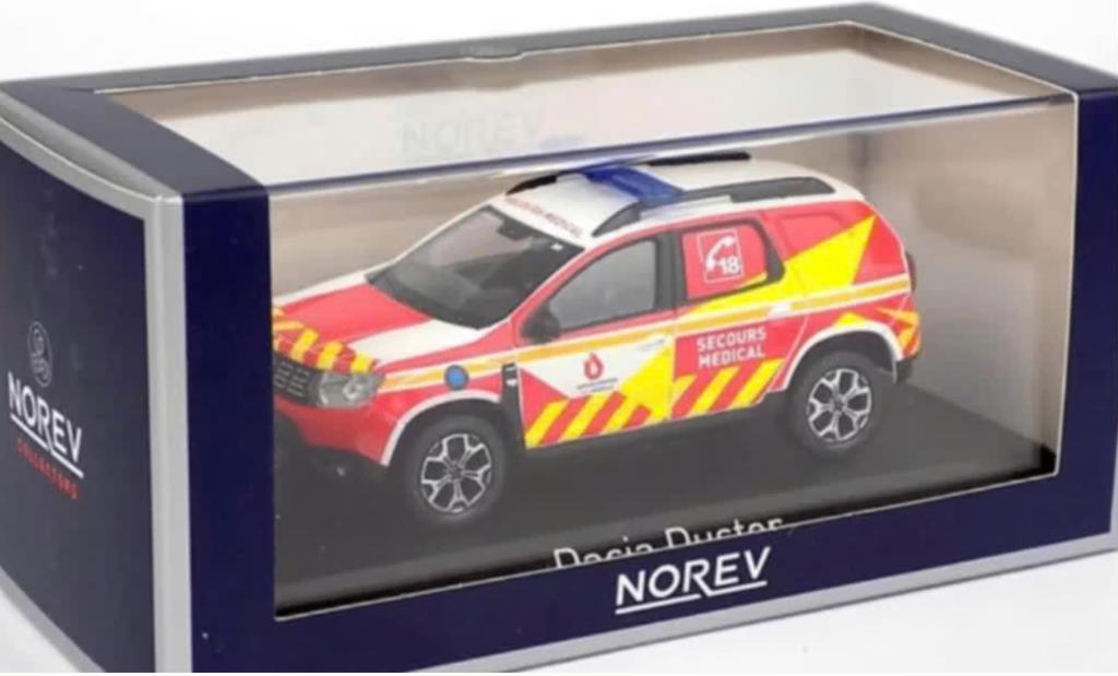 Dacia Duster 2020 Pompiers Medical 1:43 NOREV Ref. 509050, Verzenden, Nieuw, Auto, Norev
