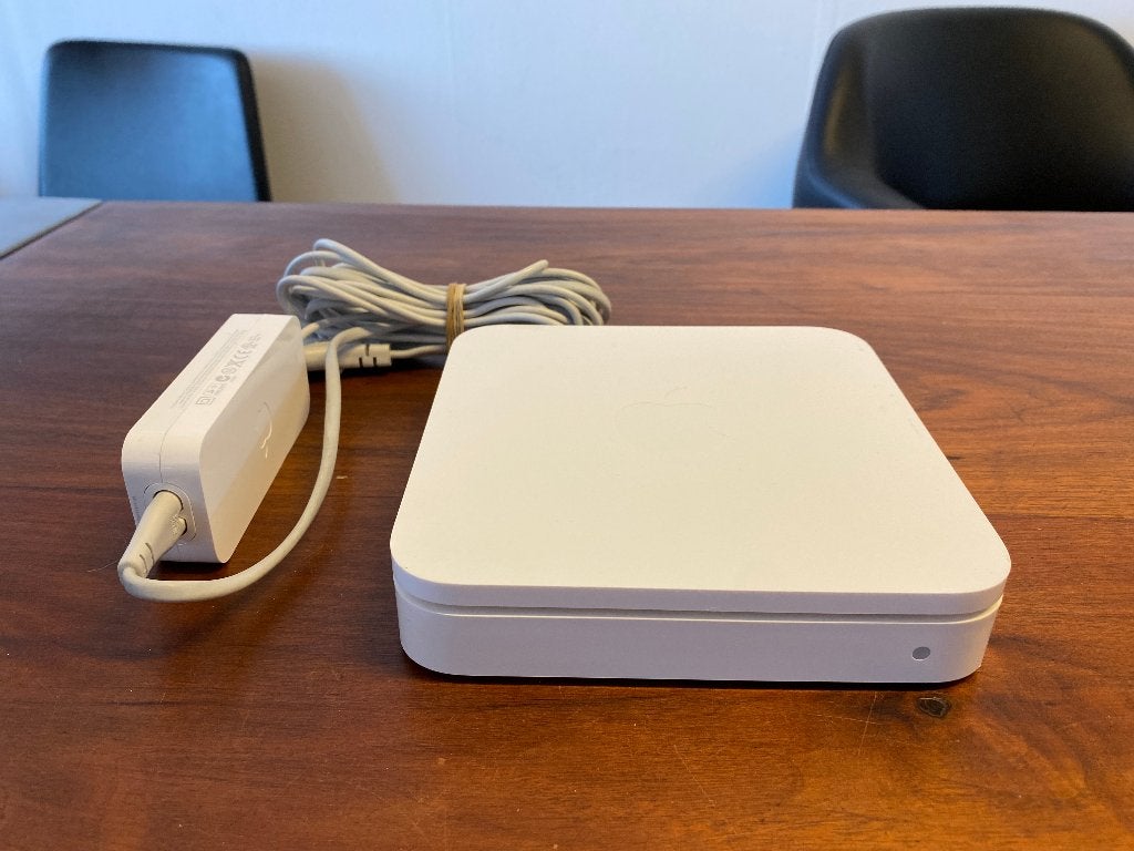Apple airport extreme base station a1408, Ophalen of Verzenden, Gebruikt, Apple