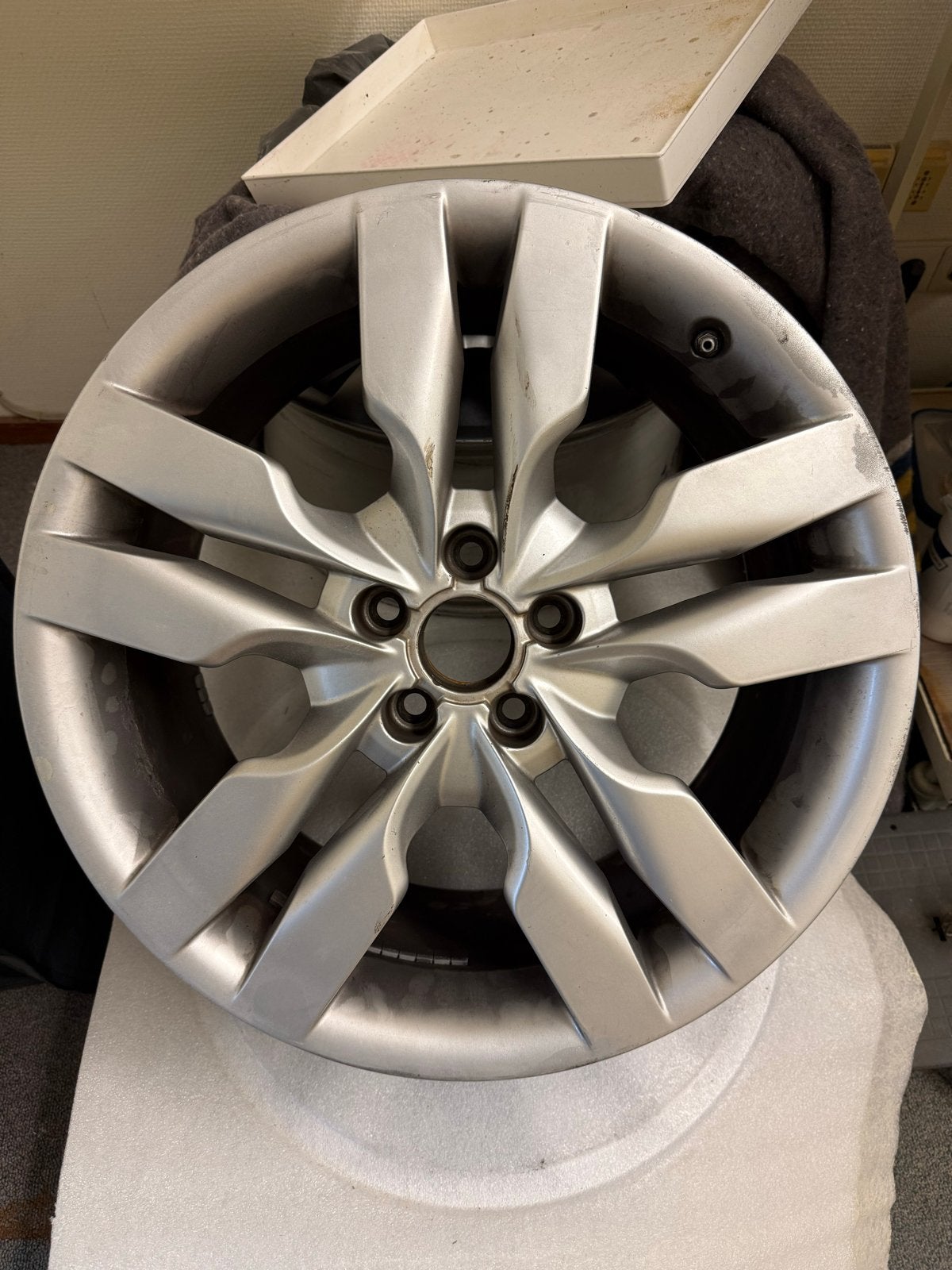 Audi S6 19 inch velgen - 4F0 601 025 AT, Gebruikt, Velg(en), Personenwagen, Zomerbanden