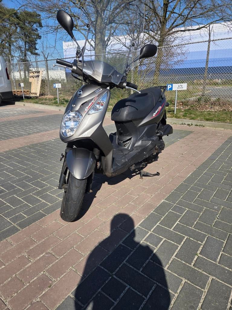 Sym Orbit Blauw Kenteken, Fietsen en Brommers, Ophalen, Gebruikt, Benzine, Orbit