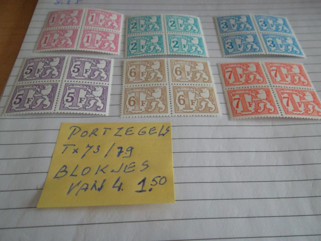 oude portzegels /moderne portzegels, Ophalen of Verzenden, Clearstamp