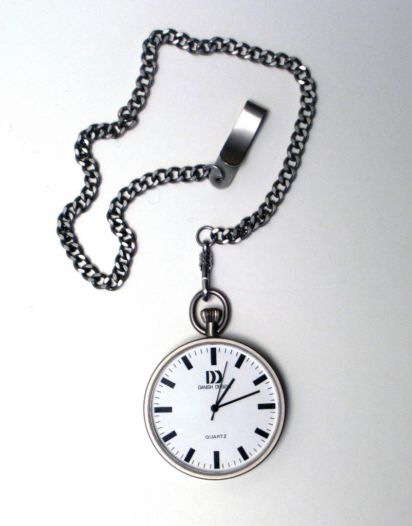 Danish Design horloge, Sieraden, Tassen en Uiterlijk, Horloges | Heren, Overige merken, Staal, Zakhorloge, Staal
