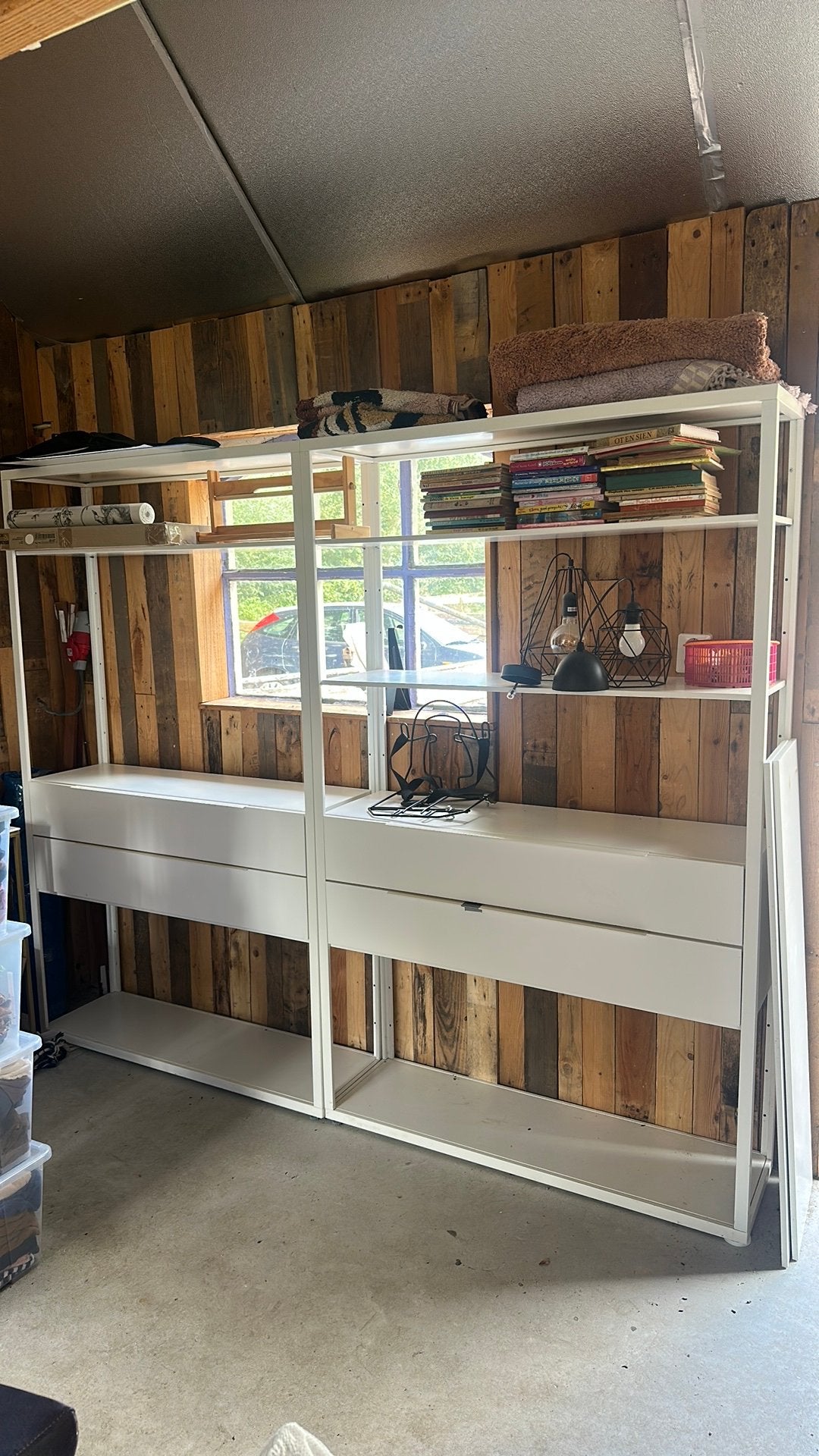 2 ikea fjälkinge kasten, Huis en Inrichting, Ophalen, Gebruikt
