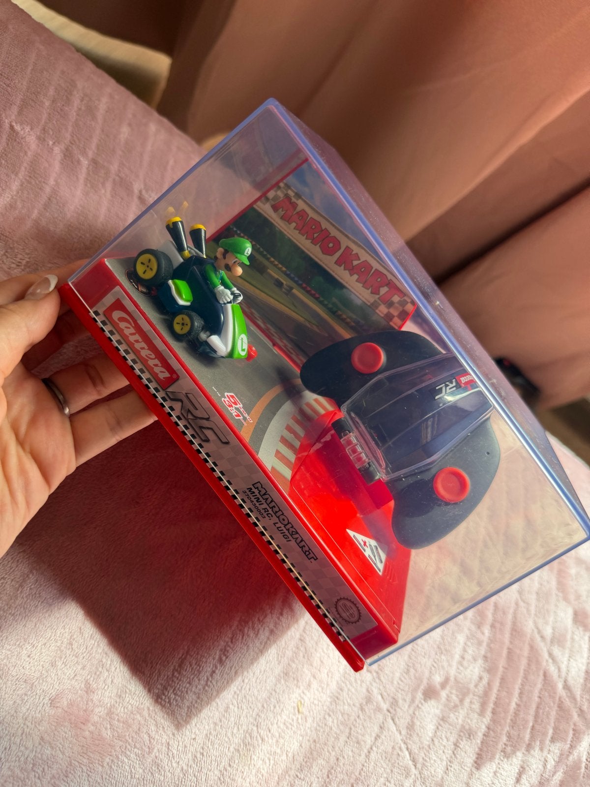 Carrera Mario Kart Luigi RC - in doos, Overige merken, 1:50 of kleiner, Auto, Nieuw