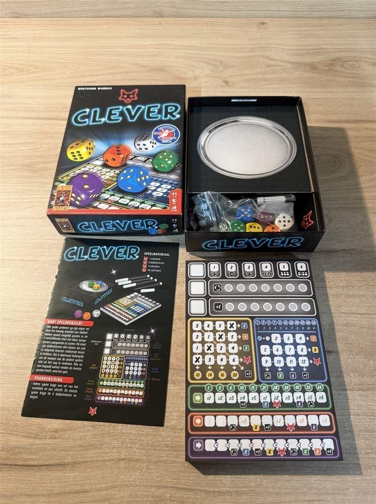 Clever - 999 games - s6426, Verzenden, Zo goed als nieuw