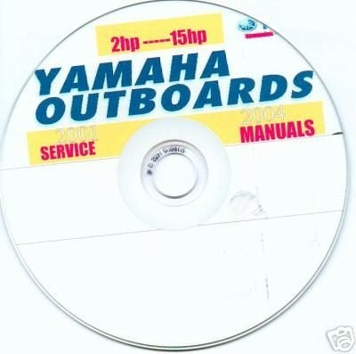 BUITENBOORMOTOR HANDBOEKEN YAMAHA 2000-04 2 PK-15 PK op cd, Verzenden, Nieuw, Motor en Techniek
