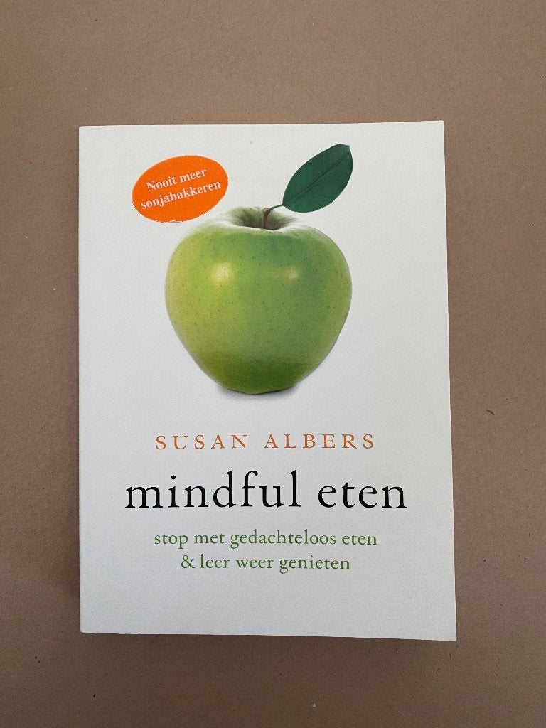 Mindful eten - Susan Albers, Ophalen of Verzenden, Zo goed als nieuw, Tarot of Kaarten leggen, Overige typen