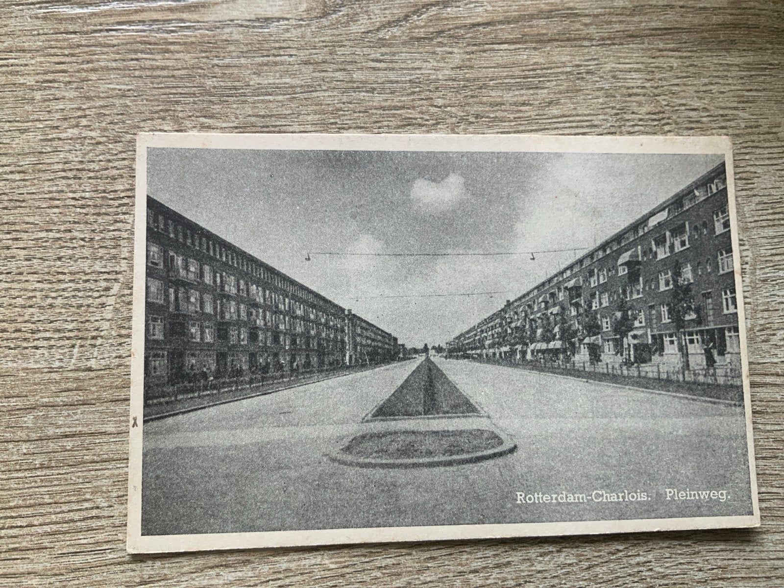 Rotterdam-Charlois Pleinweg, Ophalen of Verzenden, 1920 tot 1940, Ongelopen, Zuid-Holland
