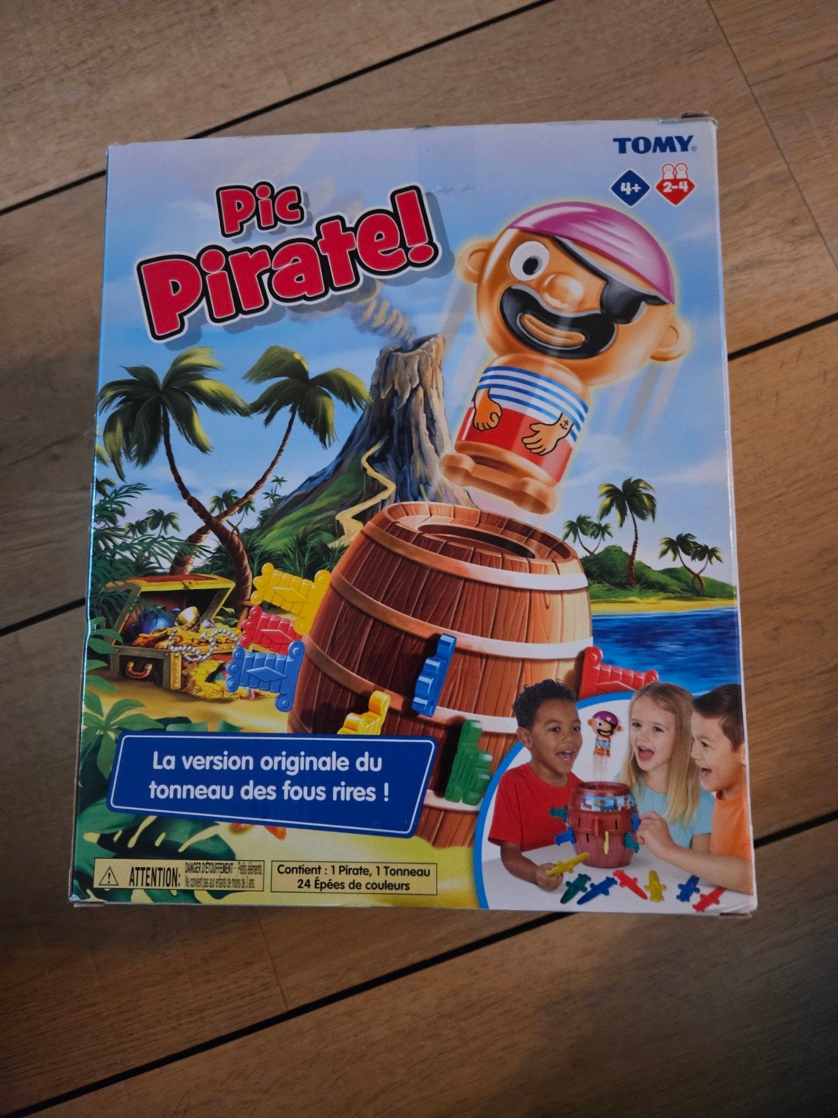 Pop up Pirate! Gezelschapsspel van Tomy, Drie of vier spelers, Ophalen of Verzenden, Gebruikt, Tomy