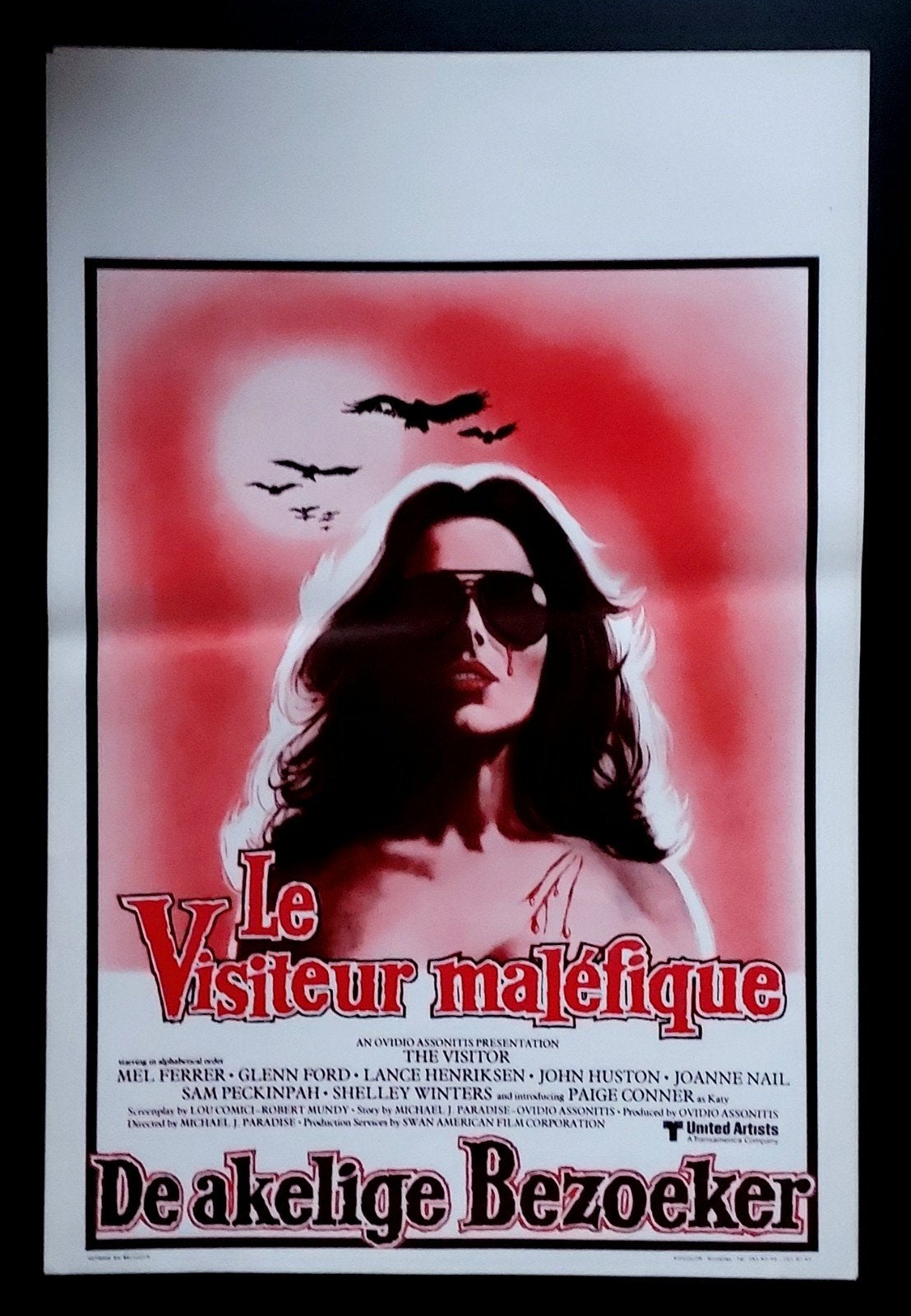 The VISITOR vintage 1979 poster horror sciencefiction, Verzenden, Nieuw, A1 t/m A3, Film en Tv