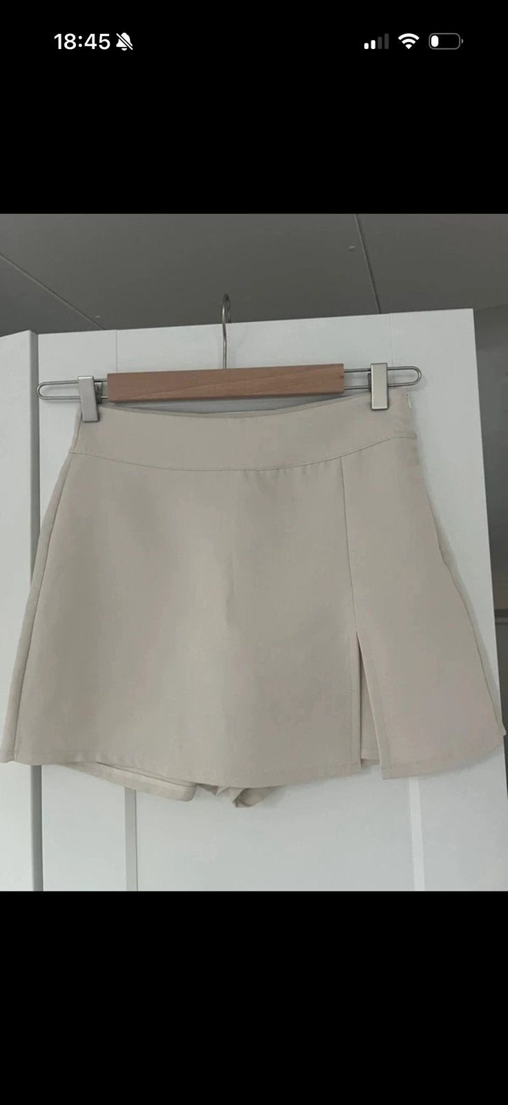 TILTIL Skort - Maat S, Kleding | Dames, Rokken, Zo goed als nieuw, Maat 36 (S), Beige, Boven de knie, Ophalen of Verzenden