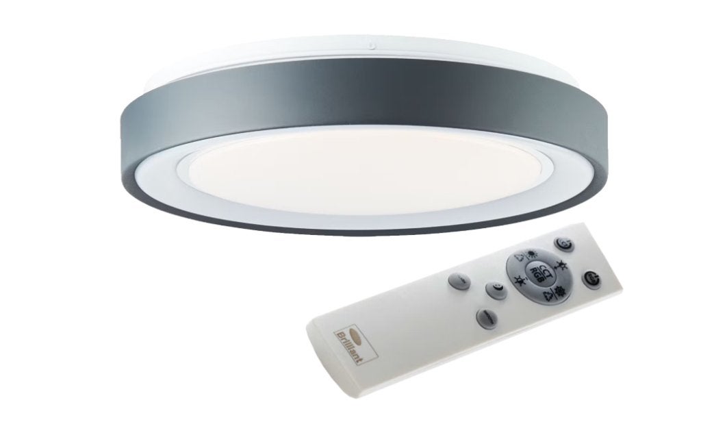 Brilliant Tessy Plafondlamp LED G97191/63 RGB, Tuya & WiFi, Ophalen of Verzenden, Nieuw, Metaal