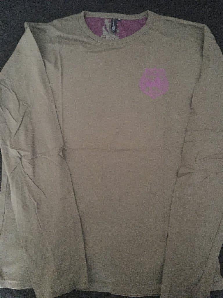 Mooi L/S T-shirt groen/bruin van SOHO New York mt. XXL, Kleding | Heren, Verzenden, Zo goed als nieuw, Overige maten, Overige kleuren