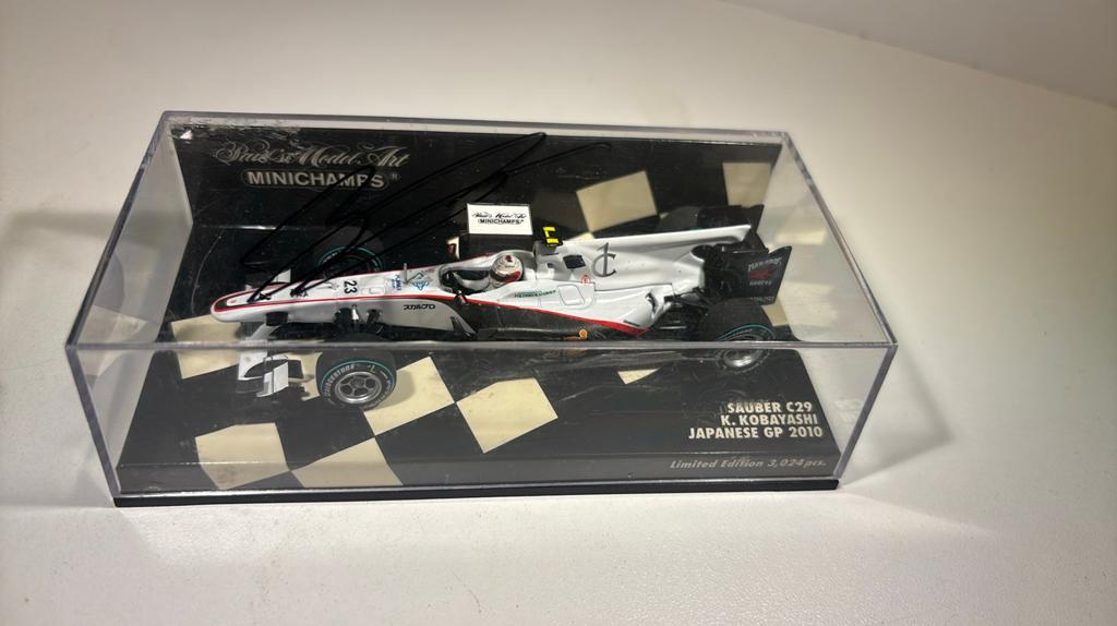 F1 sauber c29 k.kobayashi japanse gp 2010 minichamps, Auto, Ophalen of Verzenden, MiniChamps, A