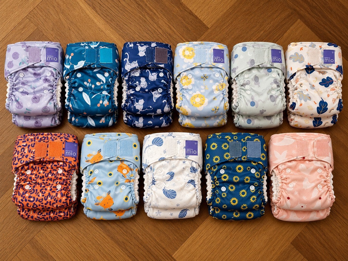 Bambino Mio wasbare luiers – 22 stuks + boosters en accessoi, Ophalen of Verzenden, Gebruikt