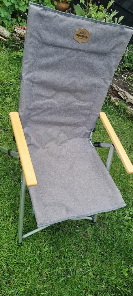 4x Obelink Campingstoel - Comfortabel en Opvouwbaar, Caravans en Kamperen, Kampeermeubelen, Ophalen, Zo goed als nieuw, Campingstoel
