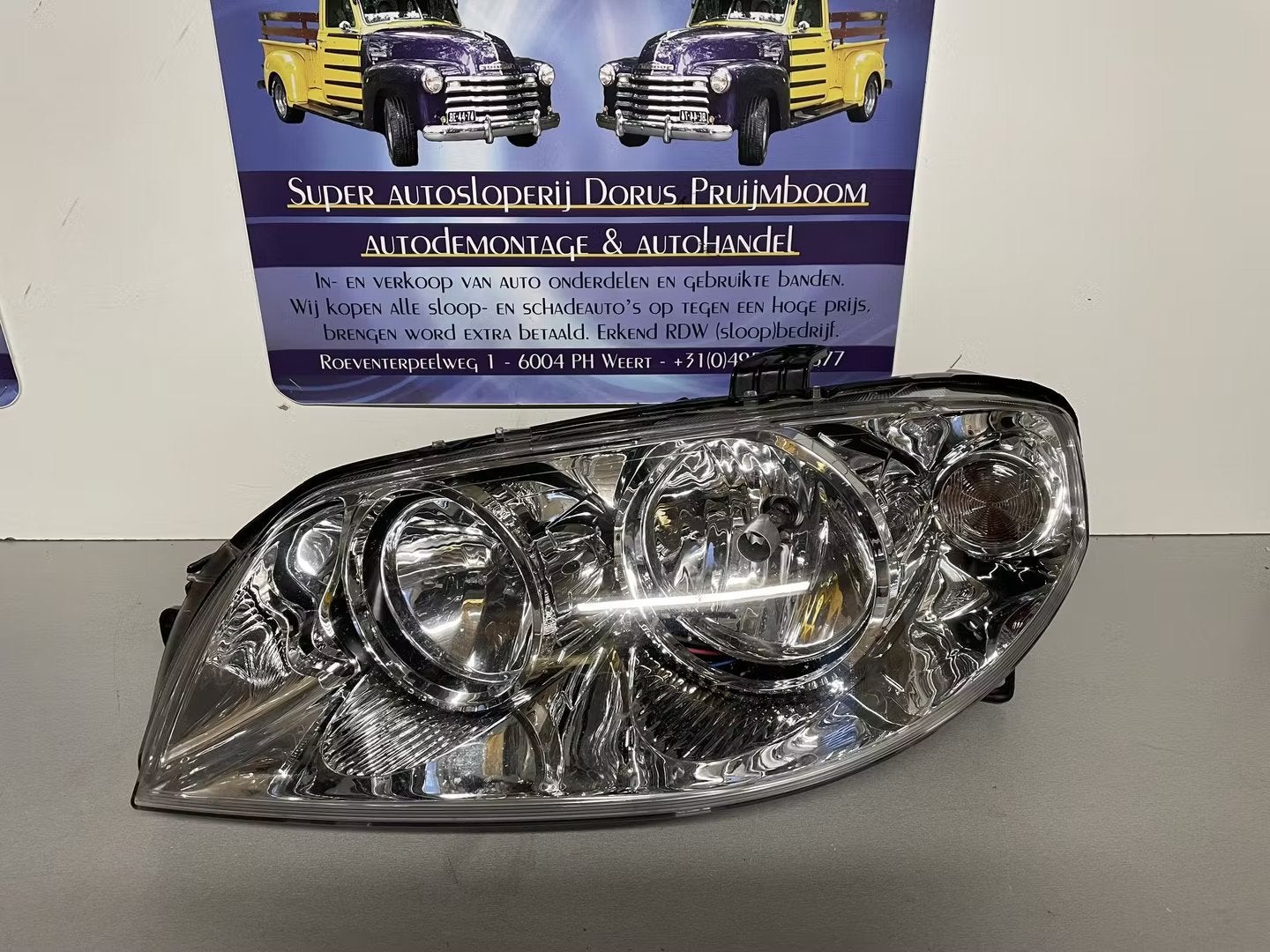 Fiat punto-model 188 Bouwjaar vanaf 2003 koplamp links, Gebruikt, Stellantis Europe S.p.A., Ophalen of Verzenden, Info@stellantis.com