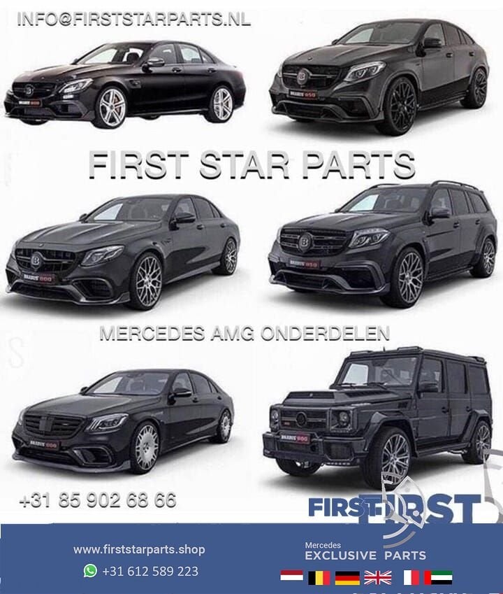 W204 AMG PRE-FACELIFT ACHTERBUMPER + DIFFUSER Mercedes C Kla, -, Ophalen of Verzenden, Achter, Bumper