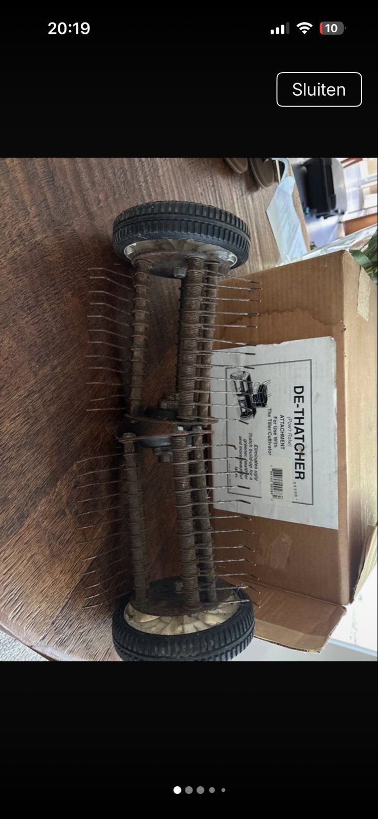 Honda Fg110 verticuteer set, Tuin en Terras, Verticuteermachines, Gebruikt, Elektrisch, Ophalen of Verzenden