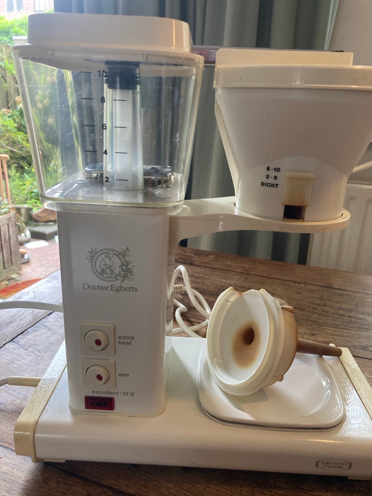 Douwe Egberts Excellent-10 S Koffiezetapparaat, Gebruikt, 10 kopjes of meer, Koffiemachine, Gemalen koffie