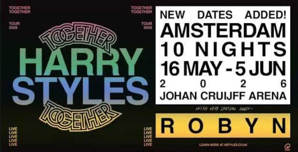 Harry Styles 29 mei, Drie personen of meer